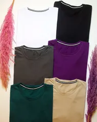 تیشرت لانگ ساده رنگی کد 519
