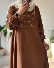 مانتو عبایی پاپیون 1