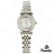 ساعت الکسا 2000z زنانه بدنه سیلور دورنگین w-10107