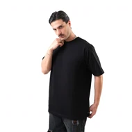 زیگ تیشرت آستین کوتاه black basic tshirt new-1814