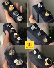 انگشتر مردانه استیل