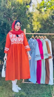 پیراهن لینن
