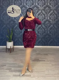 میدی پولک مخمل کد : 7830