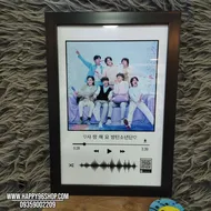 تابلو موزیکال BTS کد MB - 7000 با عکس یا طرح دلخواه شما