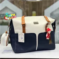 ساک لوازم نوزاد چرم عروسکی