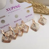 گوشواره آویز طرح ورساچه برند ژوپینگ