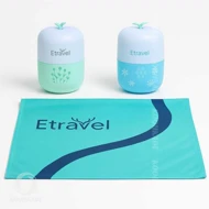 ست جعبه و حوله مسافرتی ETRAVEL mjh03