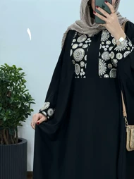 عبای بلند سوزندوزی اسرا 2