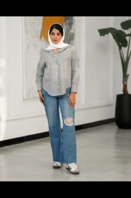 شومیز راه راه