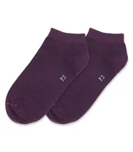 جوراب مچی فانی ساکس ساده طیف بنفش کد 620