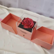 باکس زیورآلات گل رز معطر