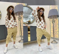 بلوزشلوار بچه گانه مخمل فیلی اسپرت