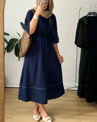 پیراهن مانتویی گلپری