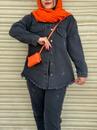 کت جین پایین ریش 2135