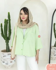 شومیز کوتاه رویسا 8401