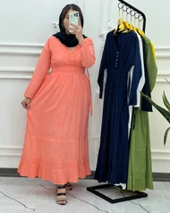 ساحلی سلن آستین بلند هندی 824