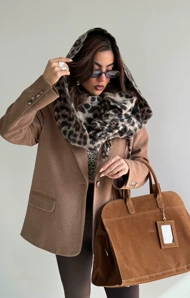 شال پلنگی موهر کوبایی کد 400