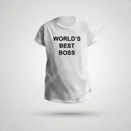 تیشرت Office طرح World's Best Boss
