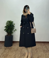 بارانی بلند آستردار اسکای(ایراد دار)