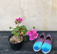 گیوه کد 02- طرح هایلایت بنفش آبی