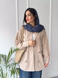 مانتو کتان رونا پلاس +