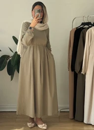 پیراهن مانتویی کیانا