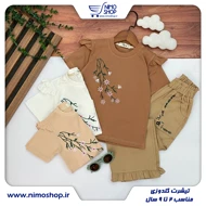 تیشرت گلدوزی دخترانه