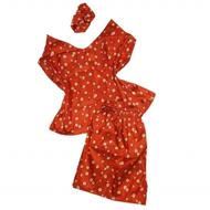 ست تاپ وشلوارک وکش مو