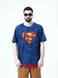 تیشرت مدل SUPERMAN آبی outlet