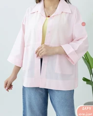 شومیز باکسی دوجیب 5867