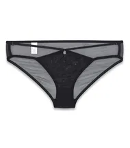 شورت زنانه اسلیپ حریر و دانتل Neev نیو کد 850 مشکی Black