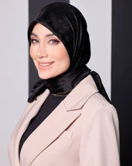 روسری ابریشم زیپی 20243 LV