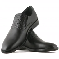 کفش رسمی مردانه چرم یلسان مدل آتاش کد 558-GAN