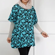 بلوز نخی مریم گلی 3059