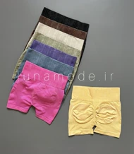 شلوارک زنانه سنگشور پشت چین‌دار