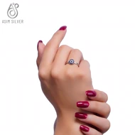 انگشتر نقره چشم نظرa14