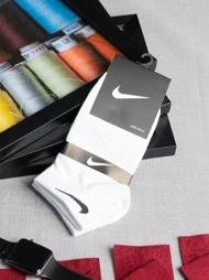 جوراب مچی نایک (سفید)