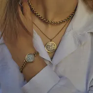 ست سکه ای با زنجیر کارتیر
