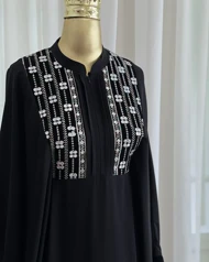 عبا رزا مشکی طرح حانیه