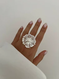 انگشتر وارداتی گل مروارید