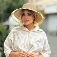 کلاه ساحلی لبه تور