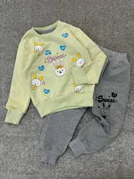 بلوز شلوار sweet rabbit (ایراددار)