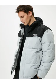 جیب زیپی یقه پایه ژاکت پفی با جزئیات TYCJEIDILN170068801359475