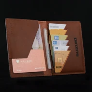 کیف مدارک چرم یلسان مدل سوزوکی کد 050-GS