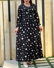 پیراهن نخ بابونه 6098