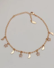 پابند آویز ستاره و ماه YSX