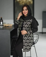 مانتو تافته زنانه