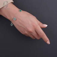 دستبند نقره ونکلیف