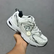 نیوبلانس 530 سفید نقره ای 530 New Balance
