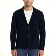 ژاکت بافت اورسایز مردانه - 03242511